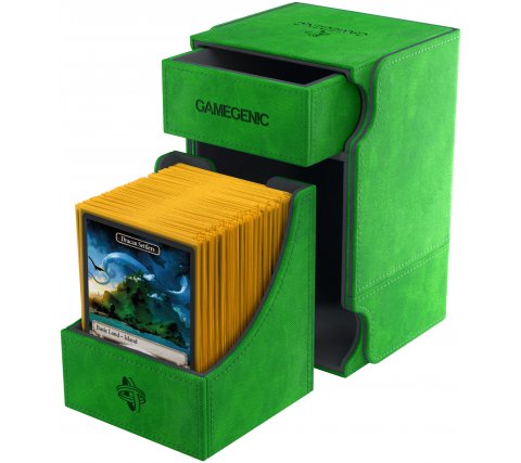 Gamegenic Deckbox Watchtower 100+ Convertible Green - Deckbox