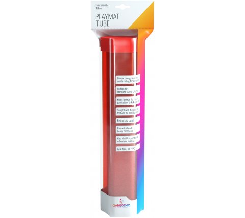 Playmat Storage Tube Gamegenic - Red