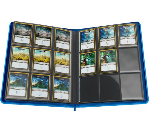 Gamegenic Zip-Up Album 18-Pocket Blue