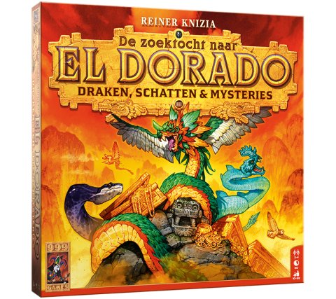 De Zoektocht naar El Dorado: Draken, Schatten & Mysteries - Bordspel