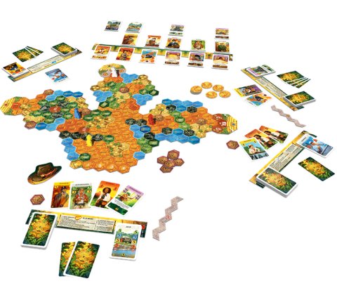 De Zoektocht naar El Dorado De Gouden Tempels - Bordspel