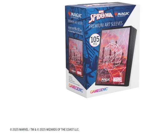 Gamegenic Magic: the Gathering - Prime Art Sleeves: Marvel's Spider-Man - Mountain (100 pieces)