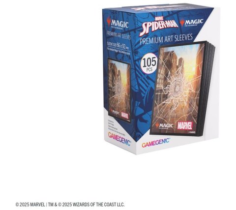 Gamegenic Magic: the Gathering - Prime Art Sleeves: Marvel's Spider-Man - Plains (100 stuks)