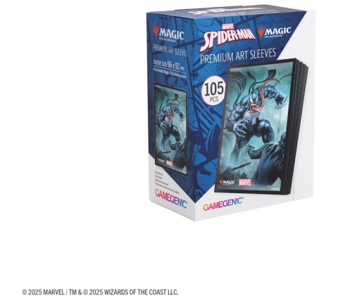 Gamegenic Magic: the Gathering - Prime Art Sleeves: Marvel's Spider-Man - Venom (100 stuks)