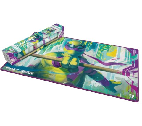 Magic: The Gathering x TMNT Playmat – Donatello’s Technique, Stitched Edge (Ultimate Guard)