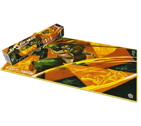 Magic: The Gathering x TMNT Playmat – Michelangelo’s Technique, Stitched Edge (Ultimate Guard)