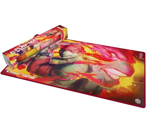 Magic: The Gathering x TMNT Playmat – Raphael’s Technique, Stitched Edge (Ultimate Guard)