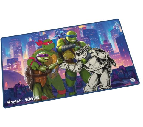 Magic: The Gathering x TMNT Playmat – Turtles Forever, Stitched Edge (Ultimate Guard)