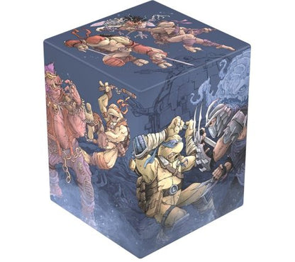 Magic: The Gathering x TMNT Boulder 100+ Deckbox – Technodrome Battle (Ultimate Guard)