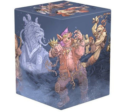Magic: The Gathering x TMNT Boulder 100+ Deckbox – Technodrome Battle (Ultimate Guard)