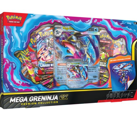 Mega Greninja Ex Premium Collection Box - Pokémon