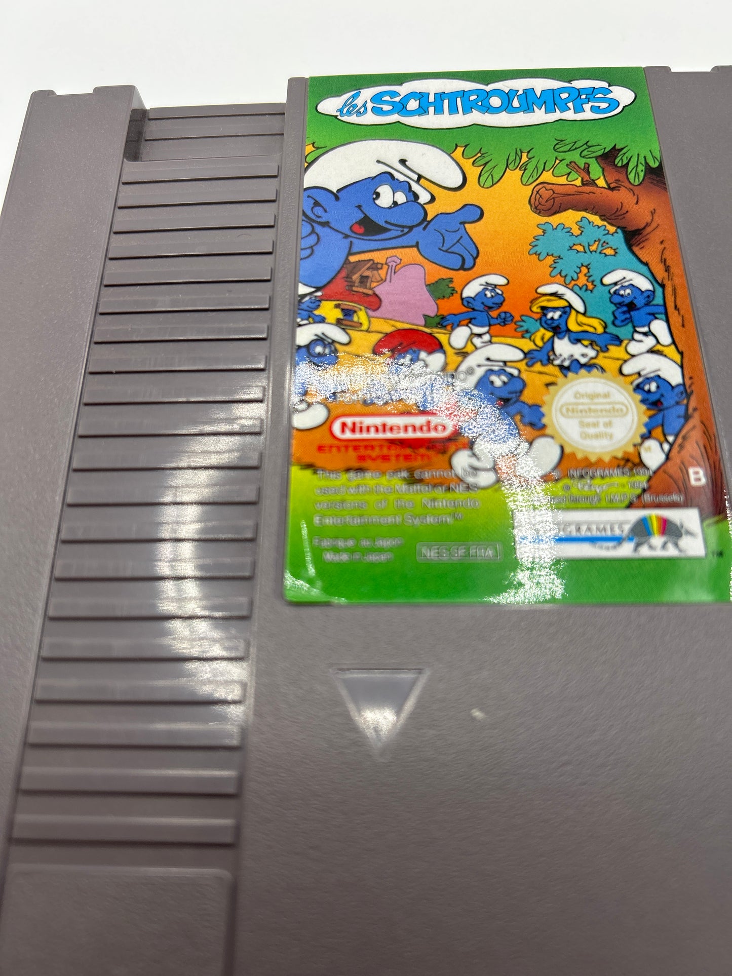 Les schtroumpfs / The Smurfs [CIB] - NES