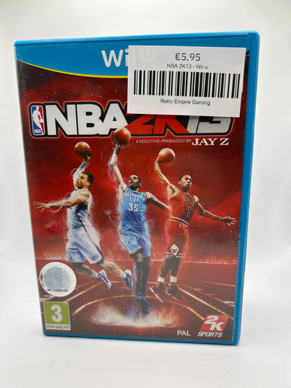 NBA 2K13 - Wii u