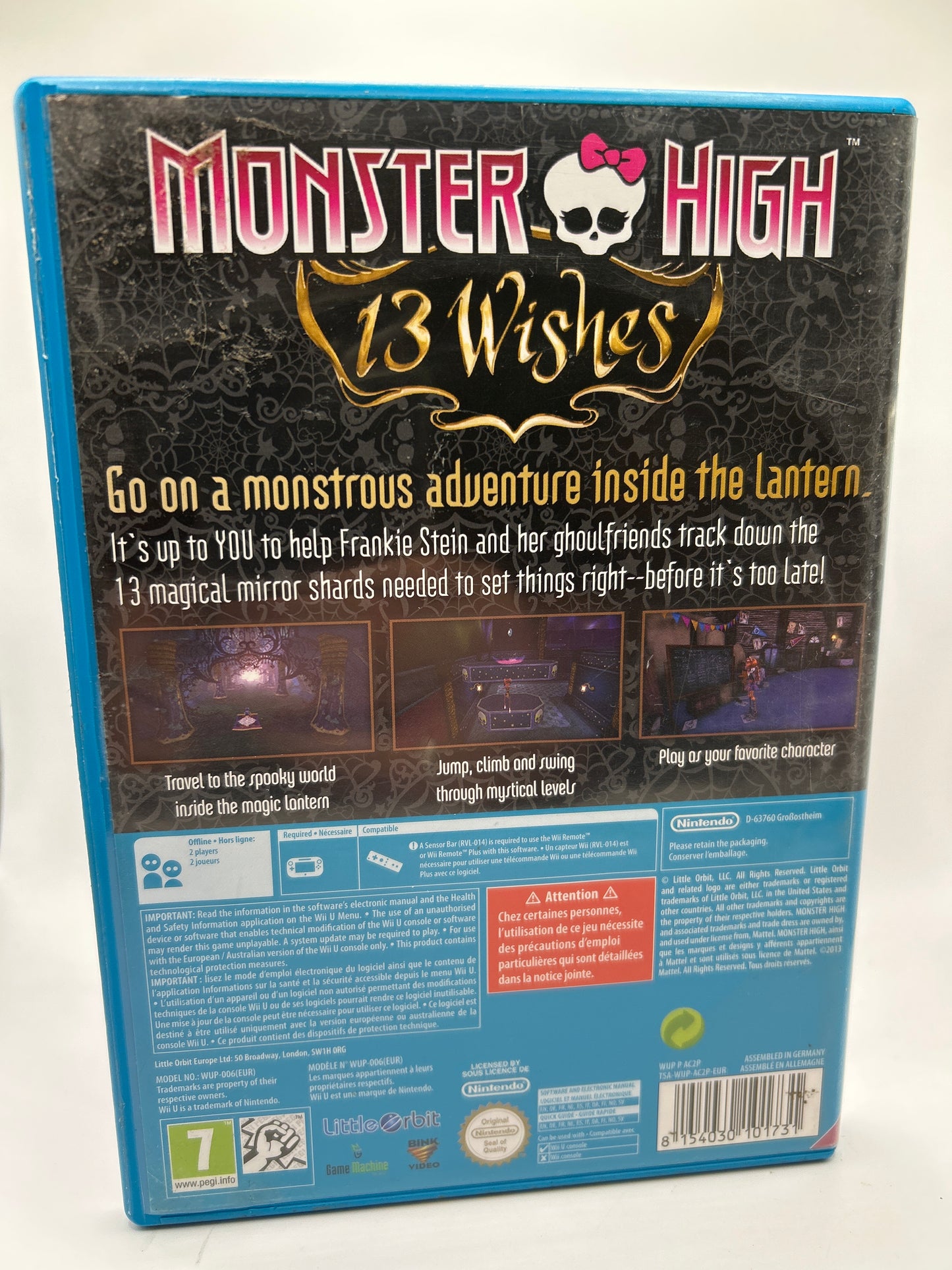 Monster High: 13 Wishes - Wii u