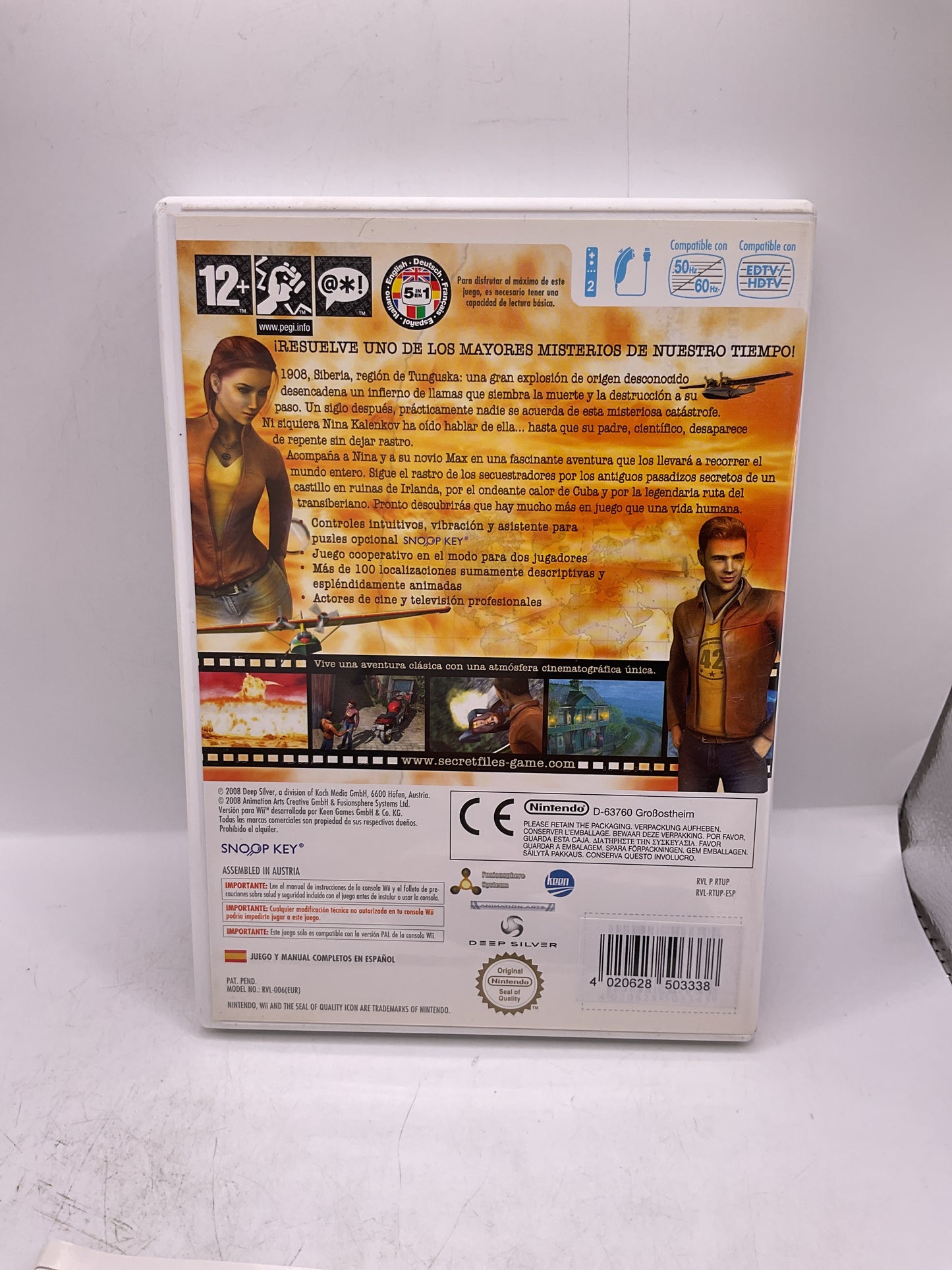 Secret Files: Tunguska (SPA) - Nintendo Wii