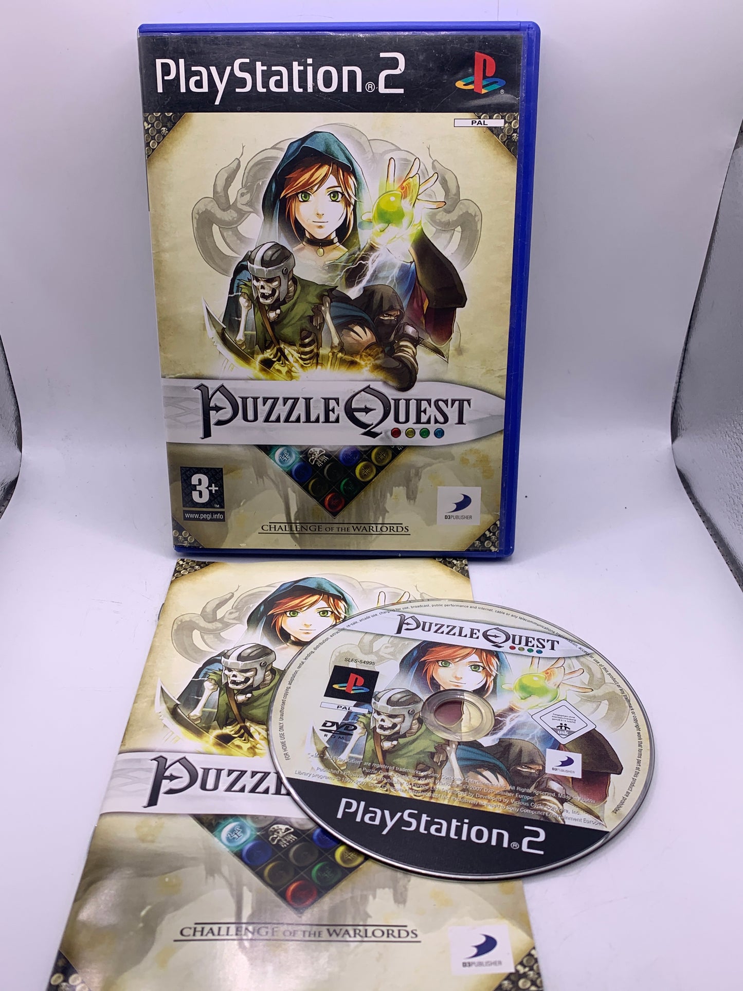 Puzzle Quest: Challenge of the Warlords - Playstation 2