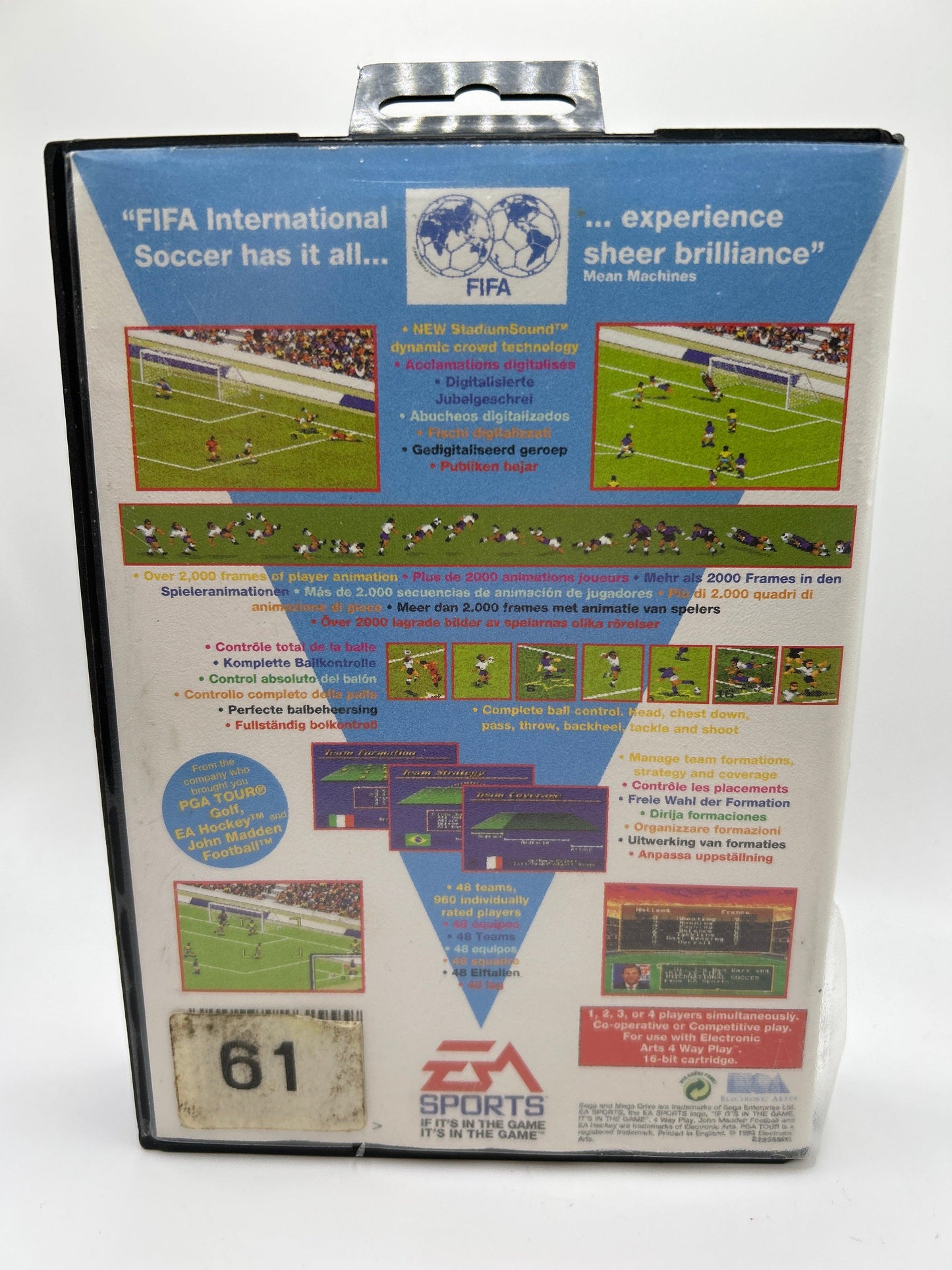 Fifa International Soccer [Slecht] - Sega Mega Drive