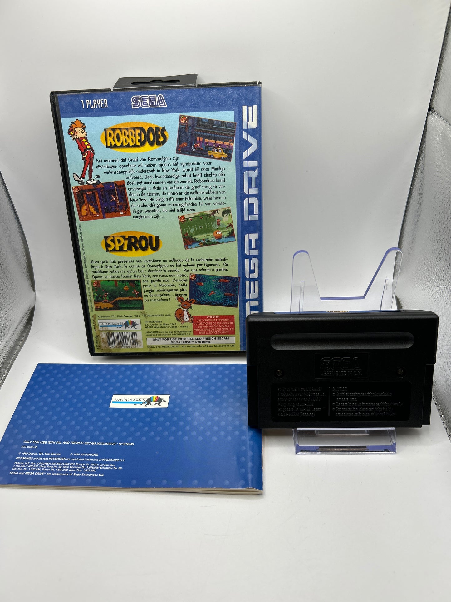 Robbedoes (Spirou) - Sega Mega Drive