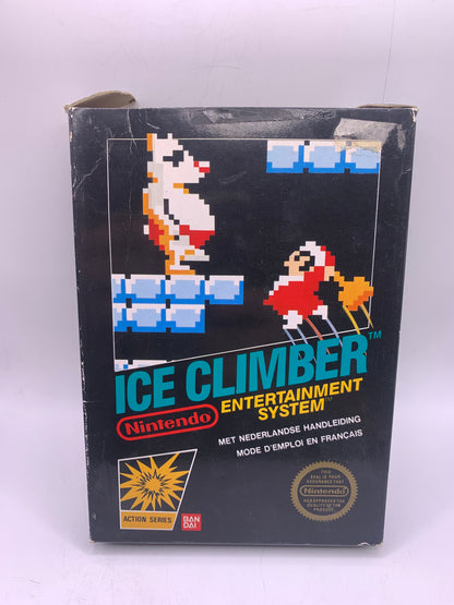 Ice Climber (CIB, 5 screw) (Doos boven kapot) - NES