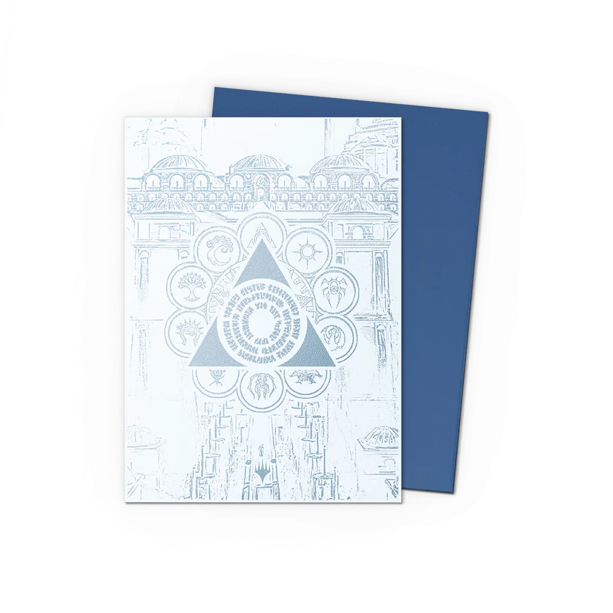 Azorius Senate Dual Matte Sleeves - Dragon Shield