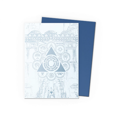 Azorius Senate Dual Matte Sleeves - Dragon Shield