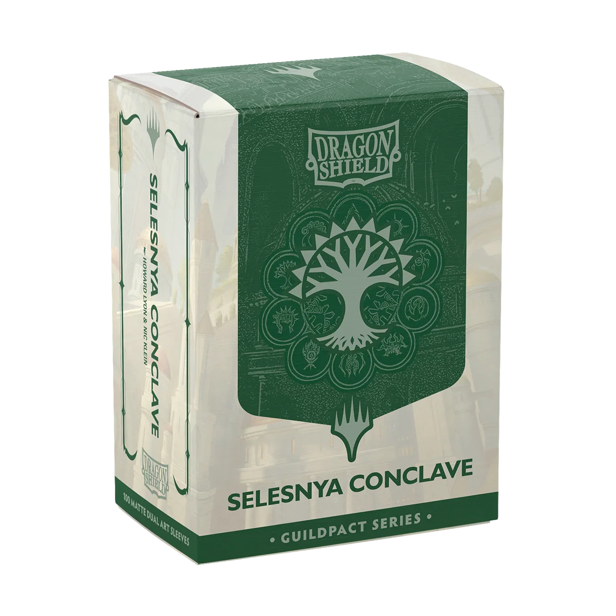 Selesnya Conclave Dual Matte Sleeves - Dragon Shield