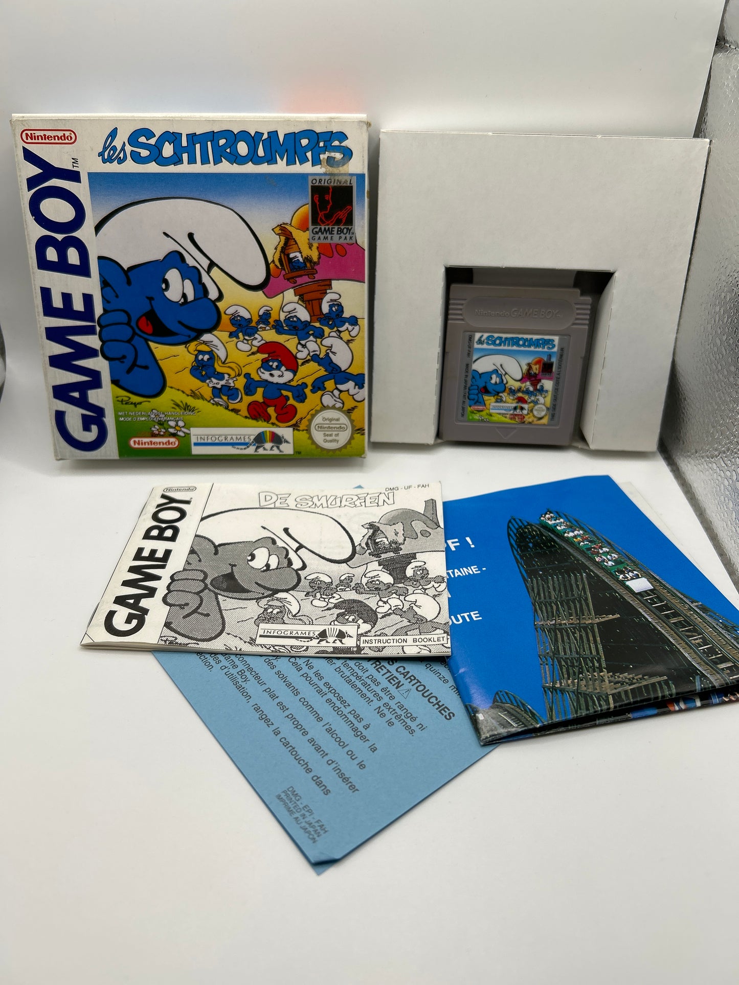 Les Schtroumpfs (De Smurfen) - Gameboy CIB