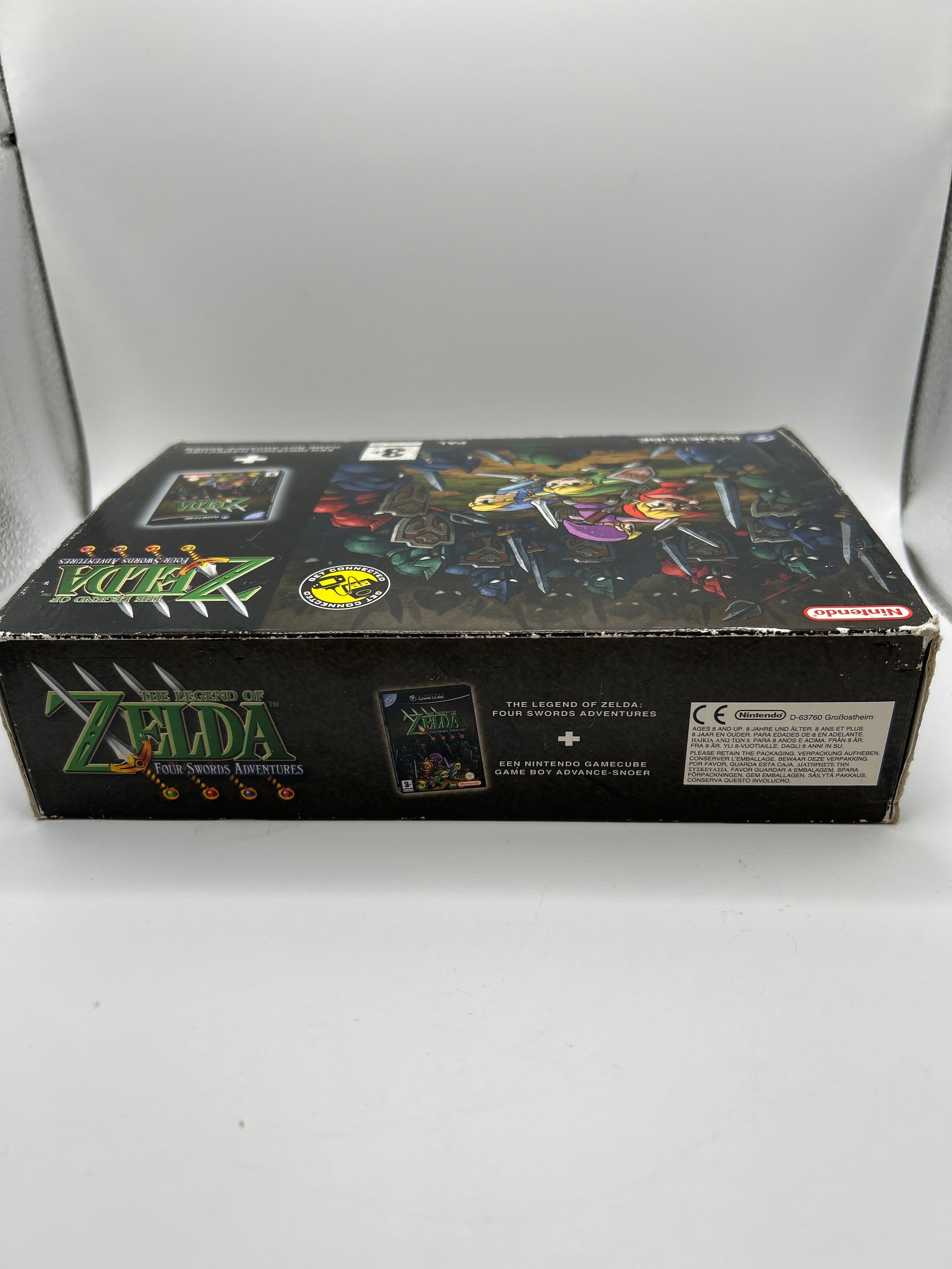 Zelda Four Swords Adventures Big high quality Box for Nintendo GameCube