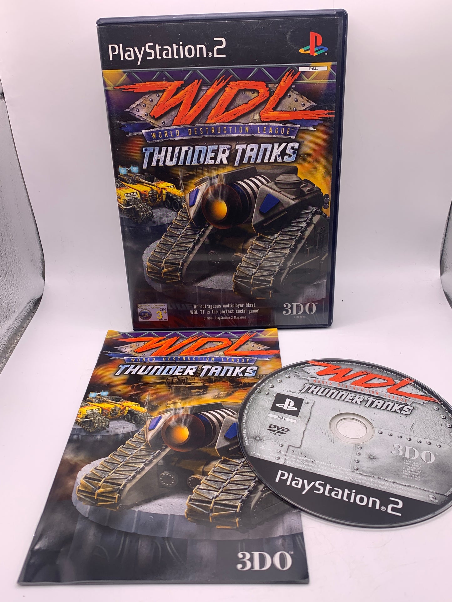 WDL Thunder Tanks - PlayStation