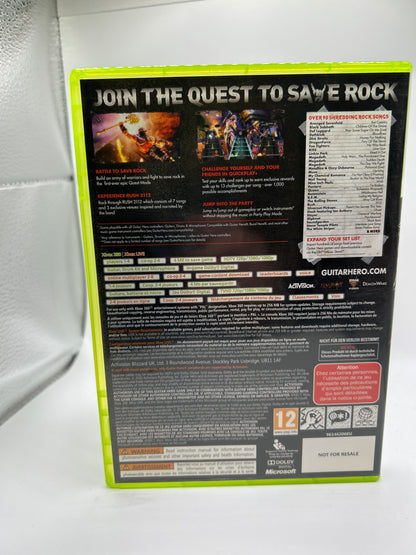 Guitar hero Warriors of rock - Xbox 360