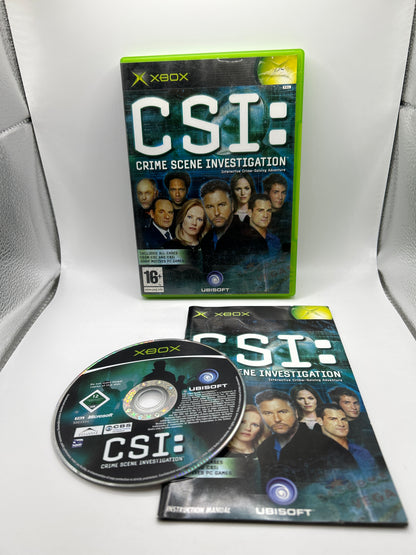 CSI: Crime Scene Investigation - Xbox Original