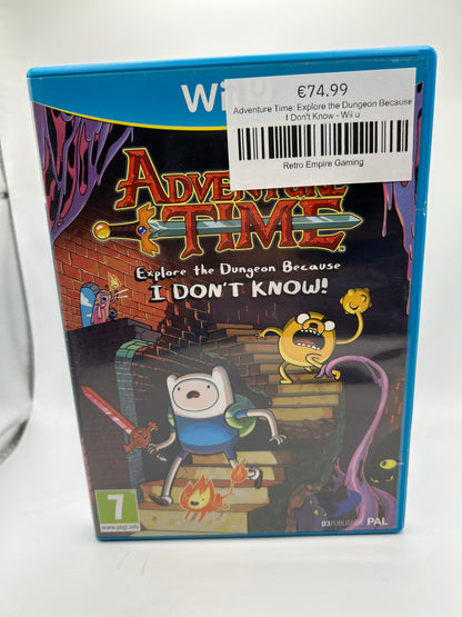 Adventure Time: Explore the Dungeon Because IDK - Wii u