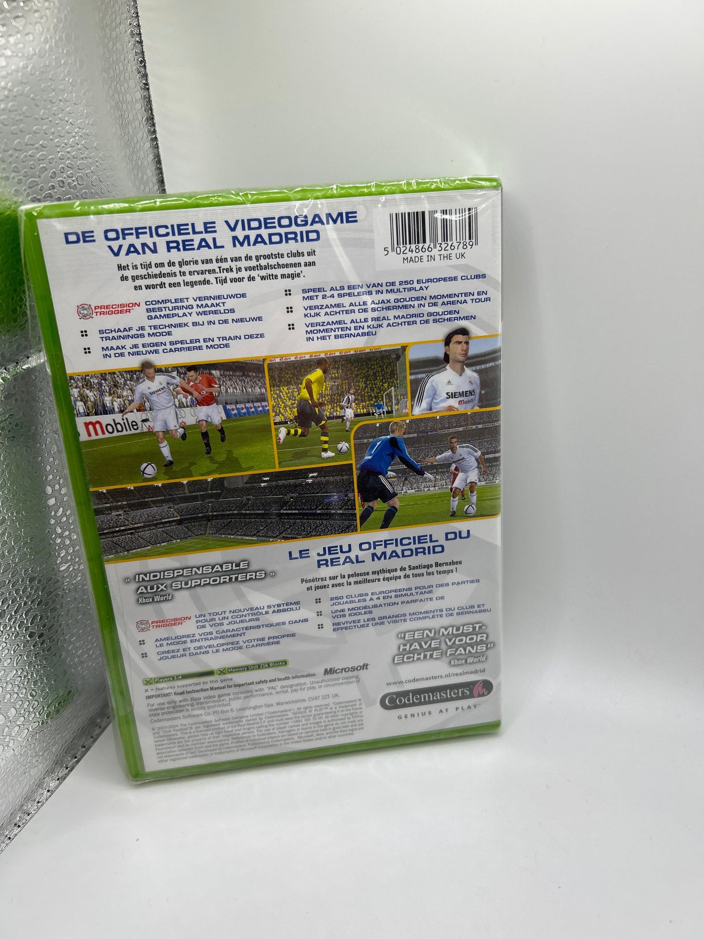 Club Football 2005: Real Madrid [Sealed] - Xbox Original