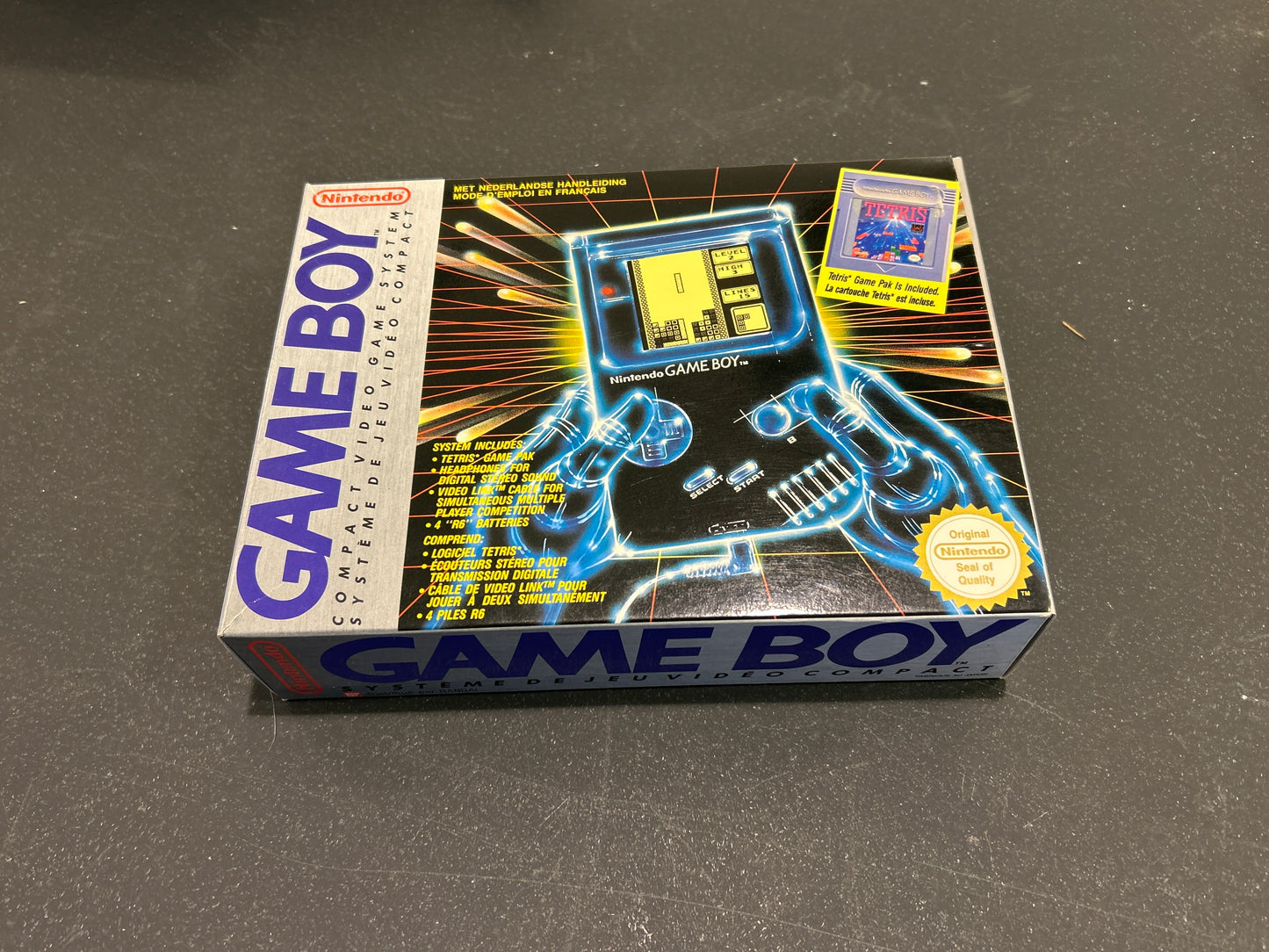 Game Boy Console Big Box met Tetris Pack - Gameboy Console