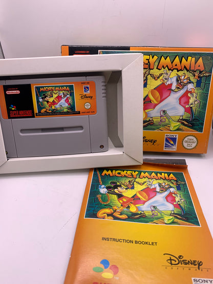 Mickey Mania (CIB, handleiding minder) – SNES