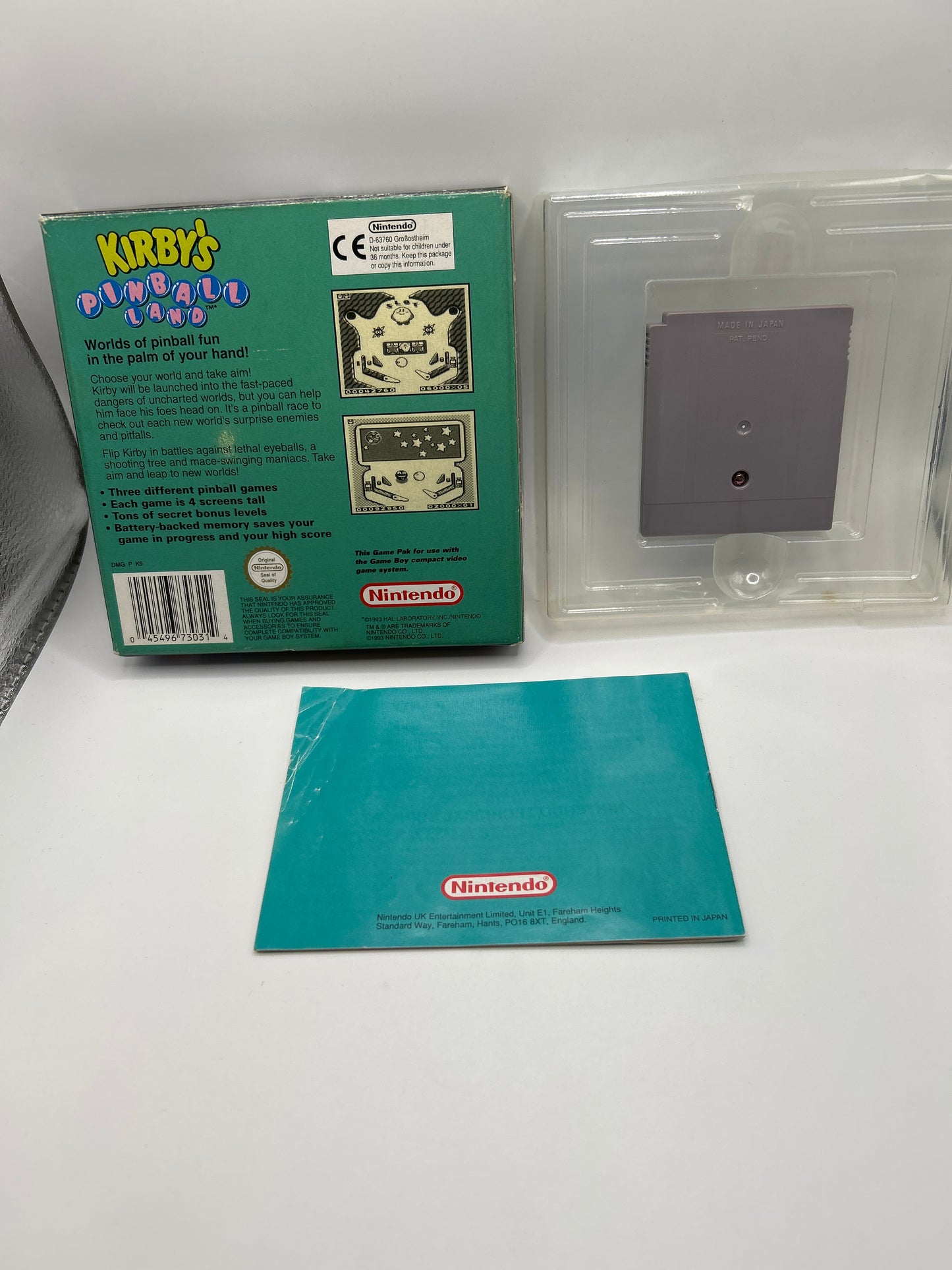 Kirby's Pinball Land - Gameboy CIB