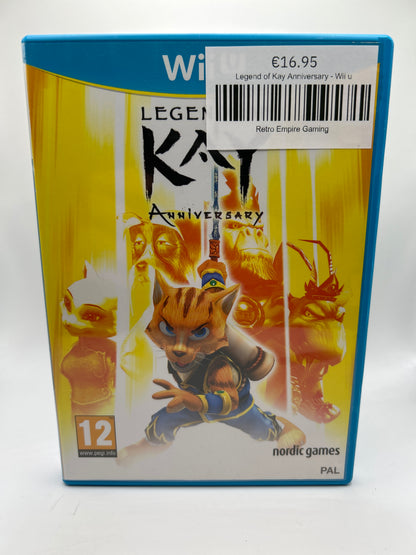 Legend of Kay Anniversary - Wii u