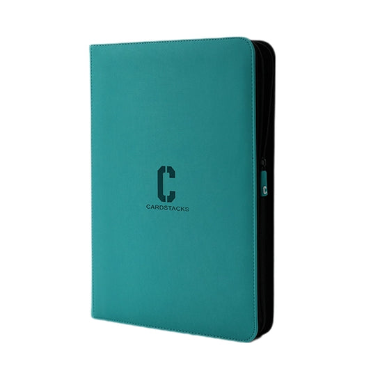 9-Pocket Sideload Binder – 360 Card Capacity (Teal)