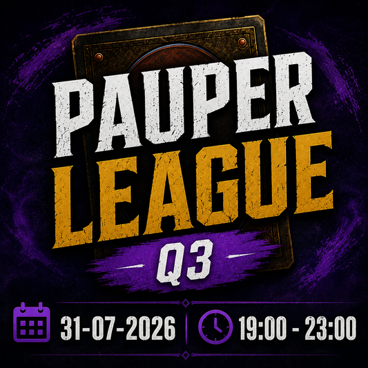 Retro Empire Gaming – Pauper League Ronde 2 Q3 31 Juli