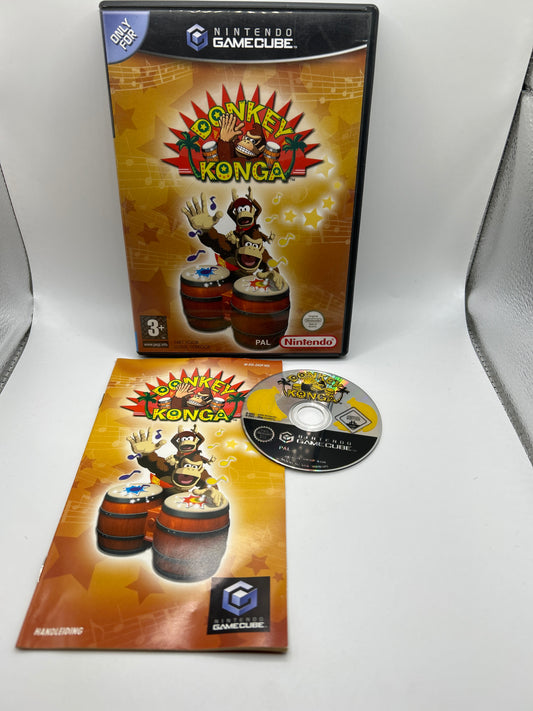 Donkey Konga - GameCube (Gebruikt)