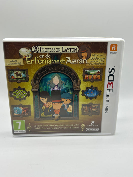 Professor Layton en de Erfenis van de Azran - Nintendo 3DS