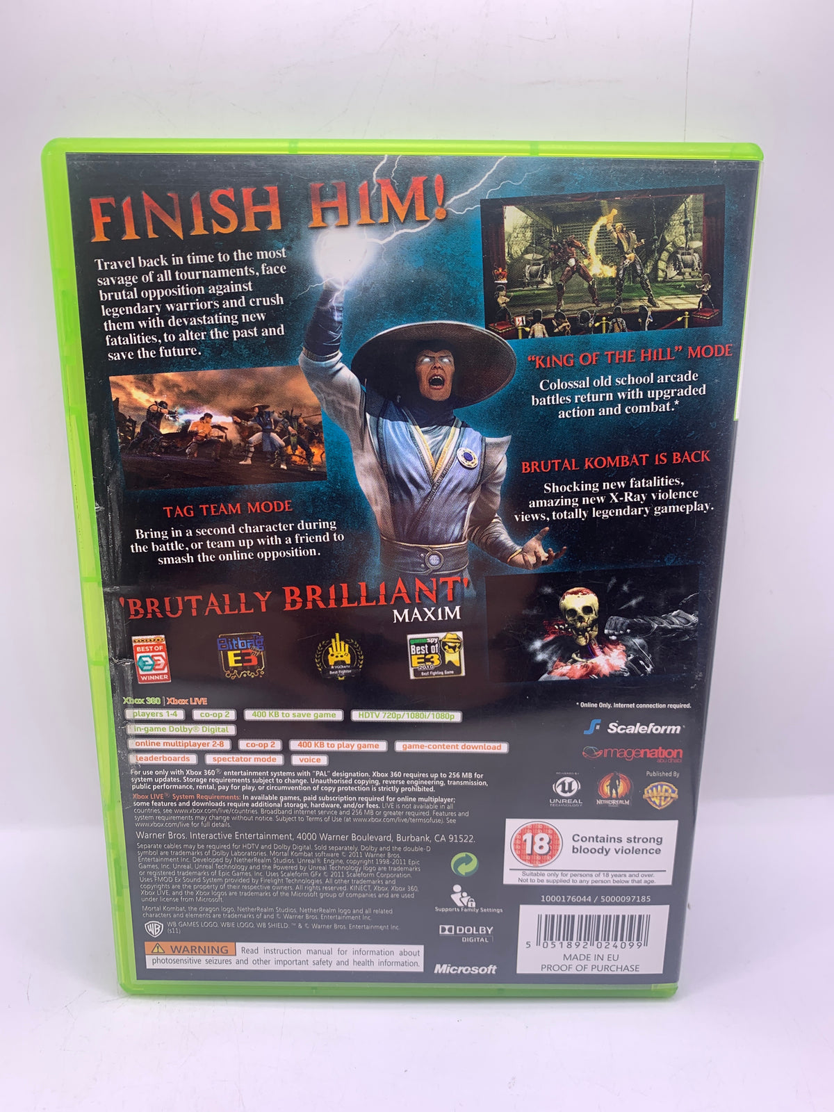 Mortal Kombat (Review voor) – Xbox 360