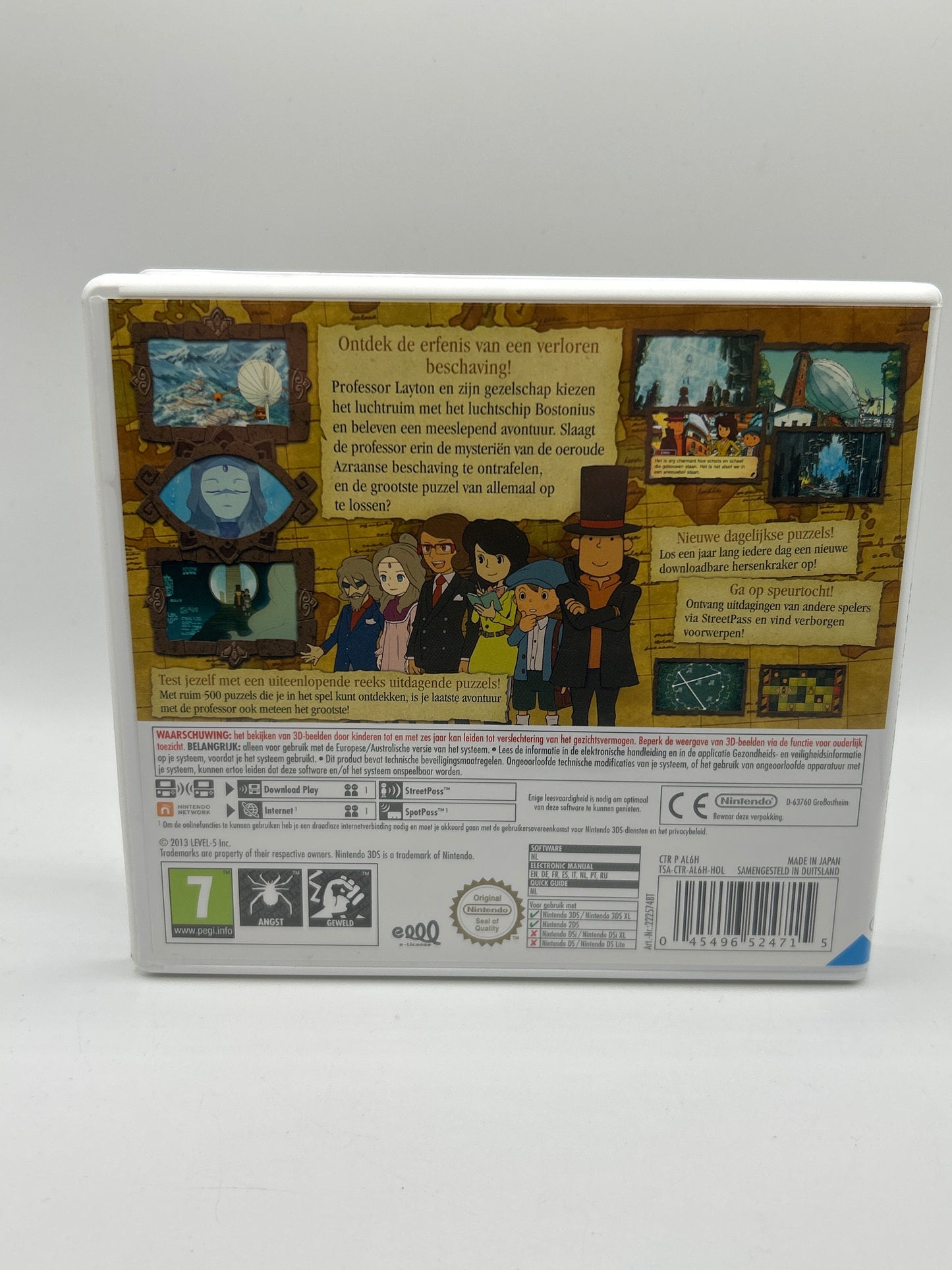 Professor Layton en de Erfenis van de Azran - Nintendo 3DS