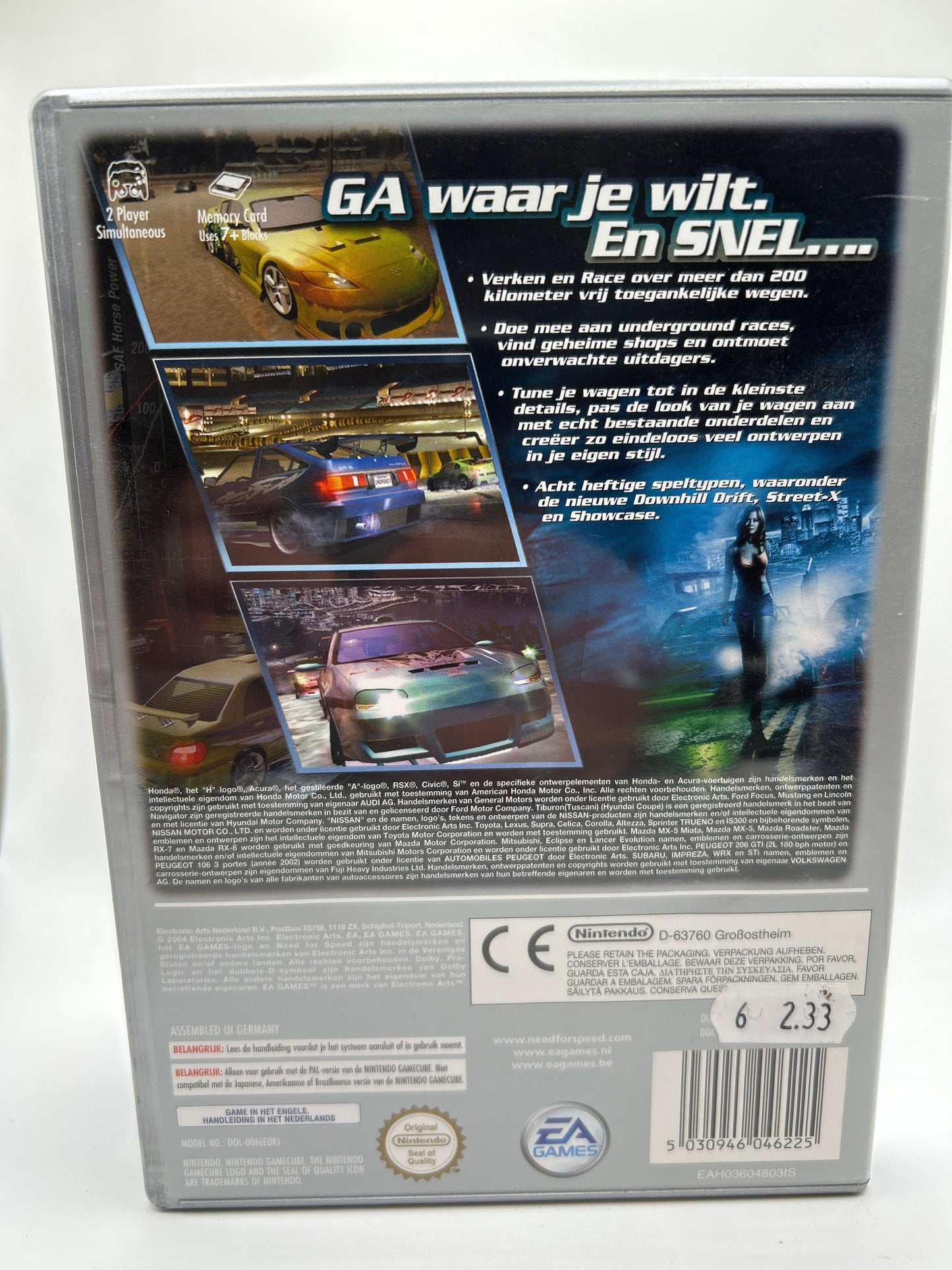 Need for Speed Underground 2 [Platinum Edition] - Gamecube