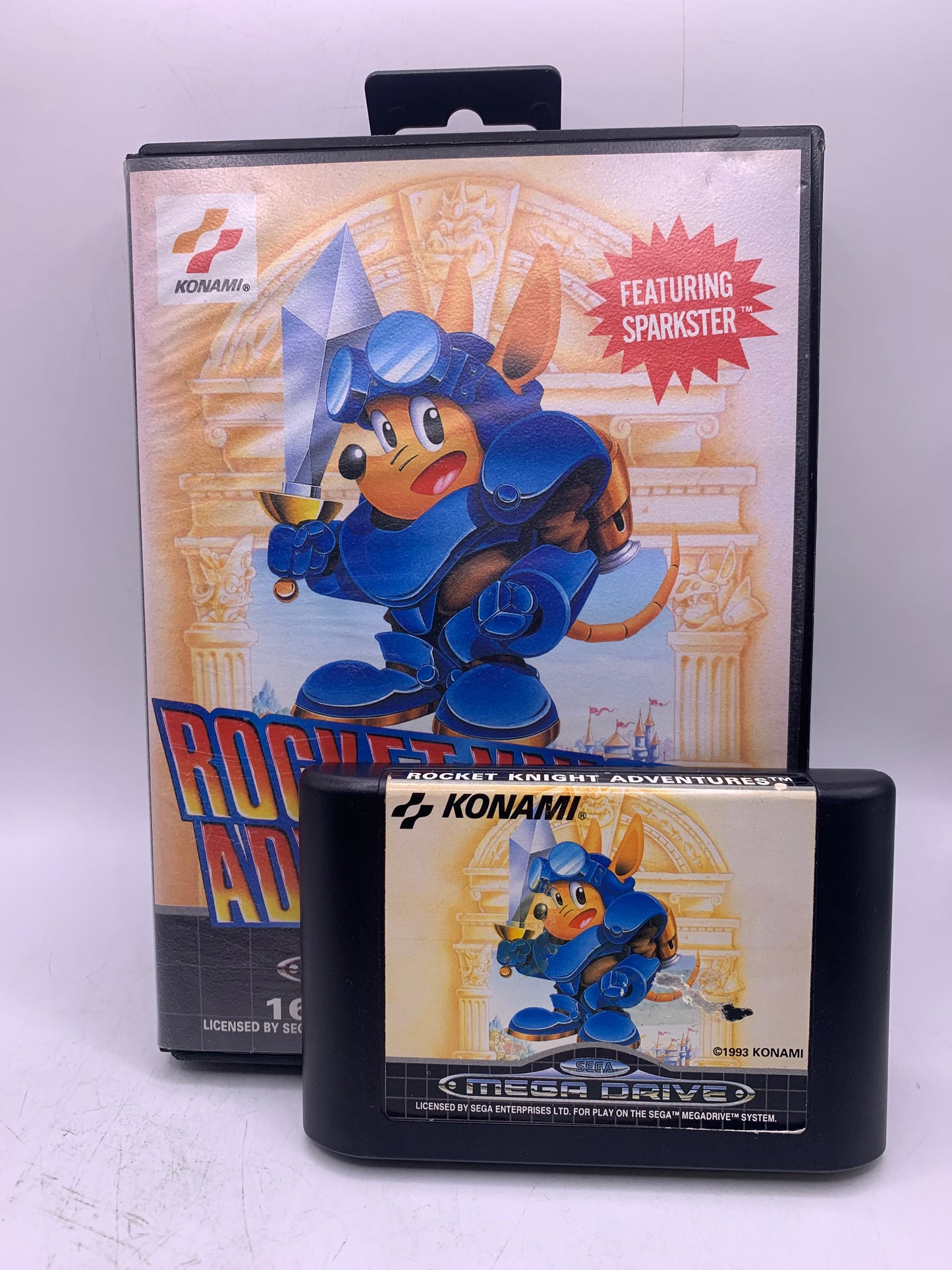 Rocket Knight Adventures (Geen handleiding, cartridge gebruikt) - Sega Mega Drive