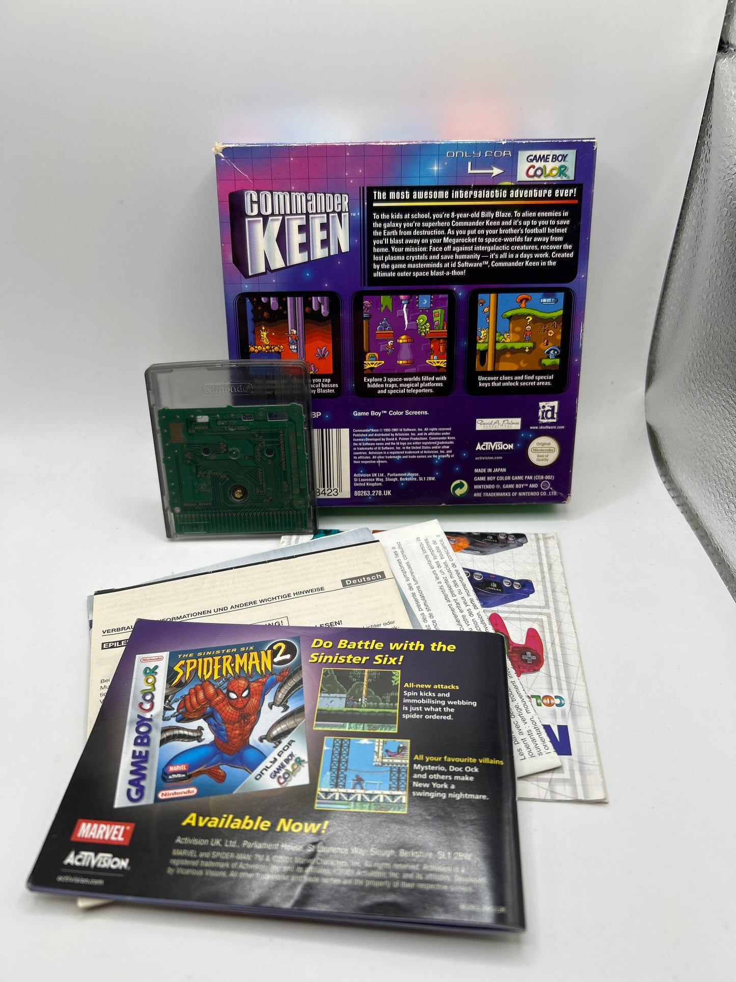 Commander Keen Complete in box - Gameboy CIB