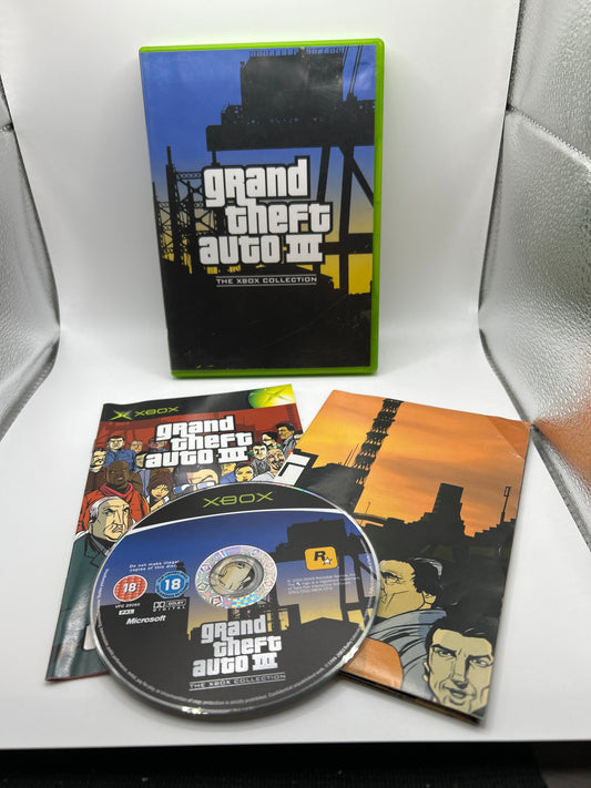 Grand theft auto 3 [+Poster]  - Xbox Original