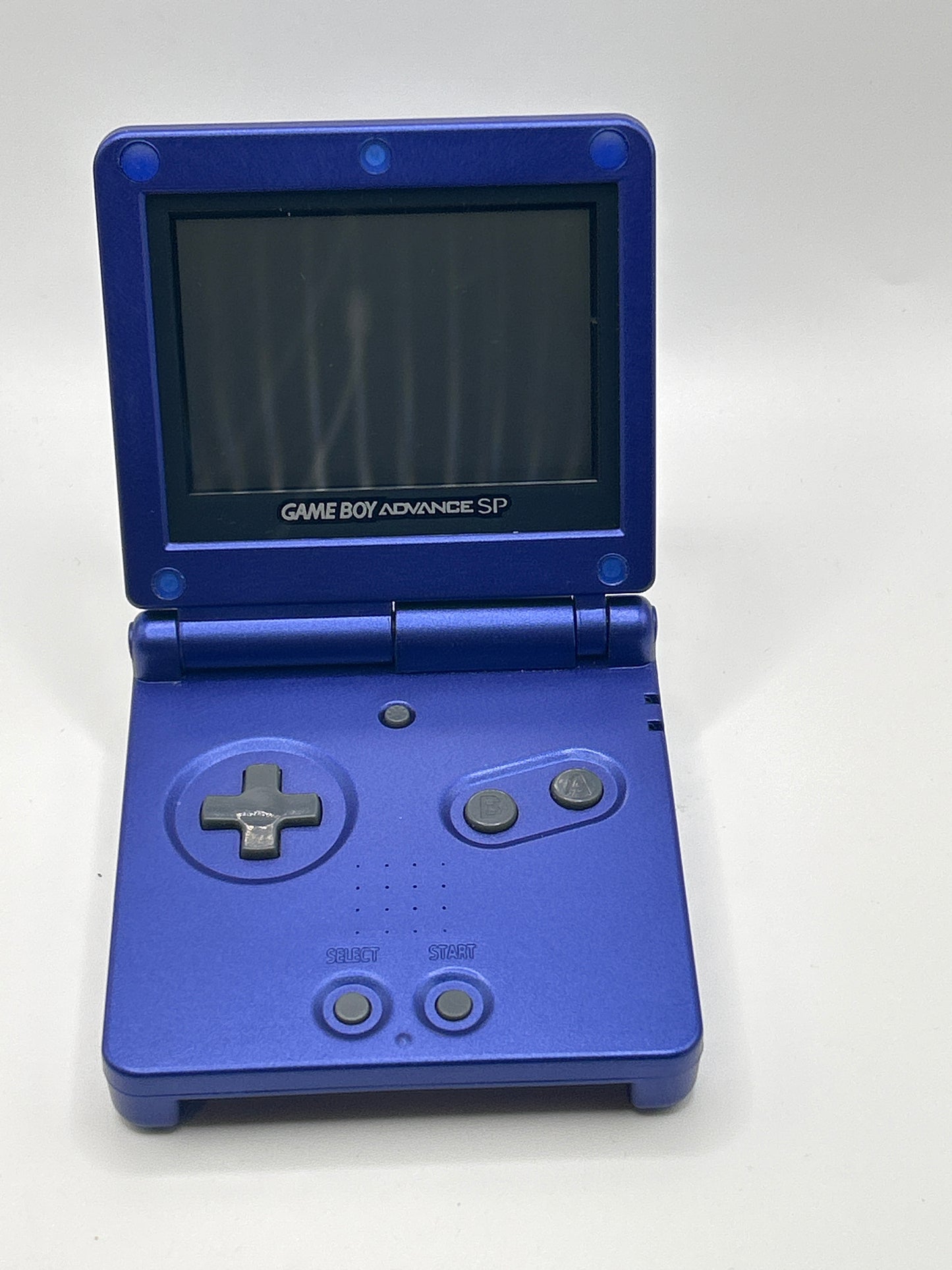 Game Boy Advance SP (Blauw) Reshell + Oplader  - GBA SP Console