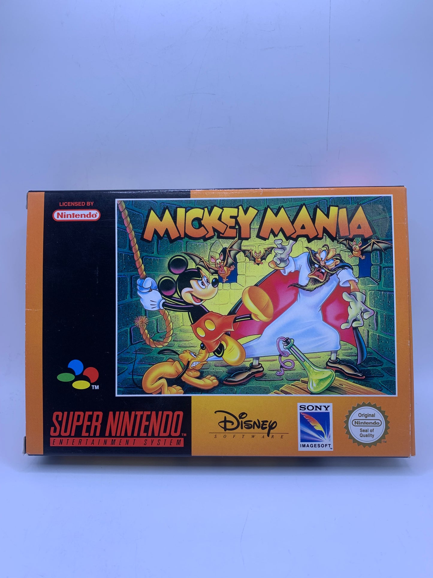 Mickey Mania (CIB, handleiding minder) – SNES