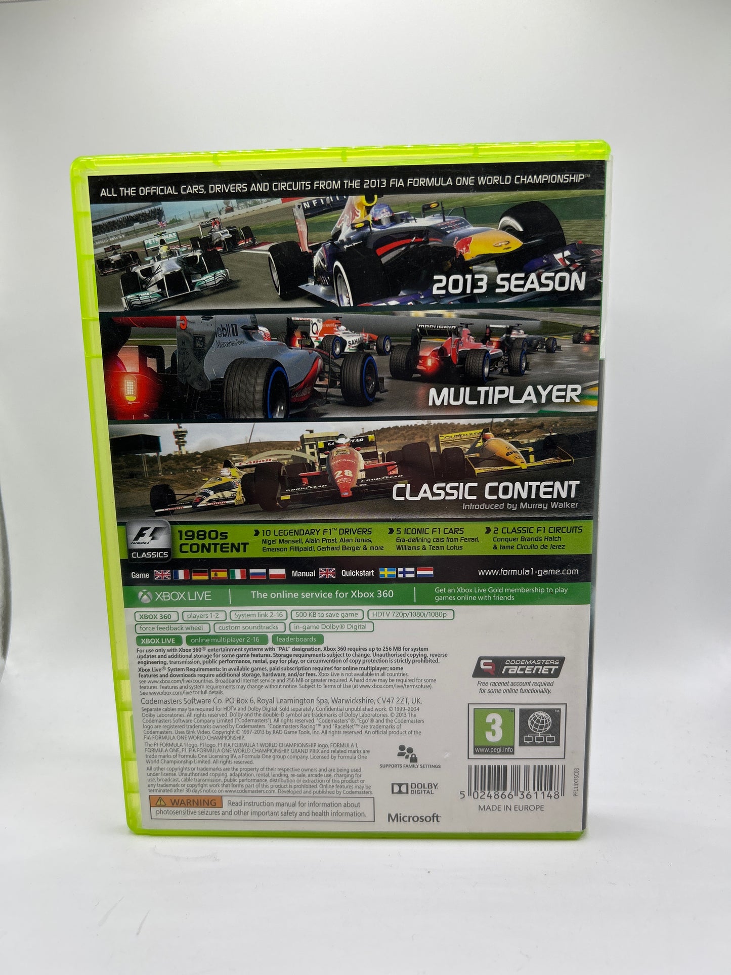 F1 2013 - Xbox 360